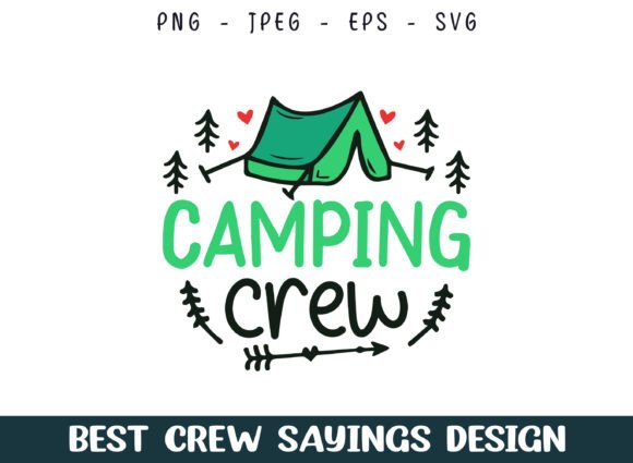 Camping Crew SVG Designs: Perfect for Graphics and Crafts