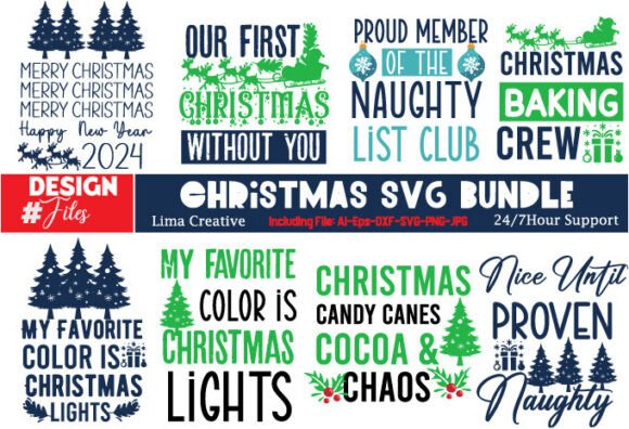 Christmas SVG Bundle: A Must-Have for Creative Crafts and Graphics