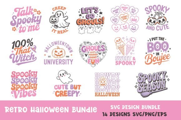 Halloween Quote SVG Bundle for Crafts & Graphics