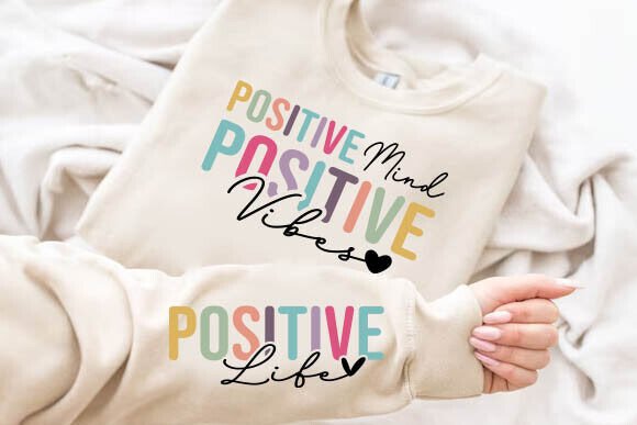 Positive Affirmations Boho Self Care SVG for Crafts & Graphics