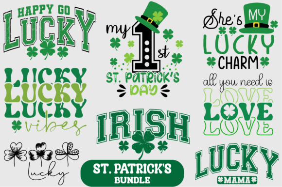 St. Patrick's SVG Bundle for Graphics and Crafts